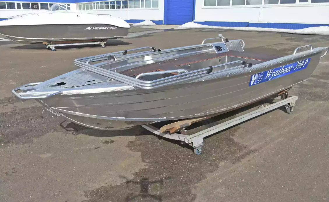 Алюминиевая лодка Wyatboat-390РМ в Новочеркасске