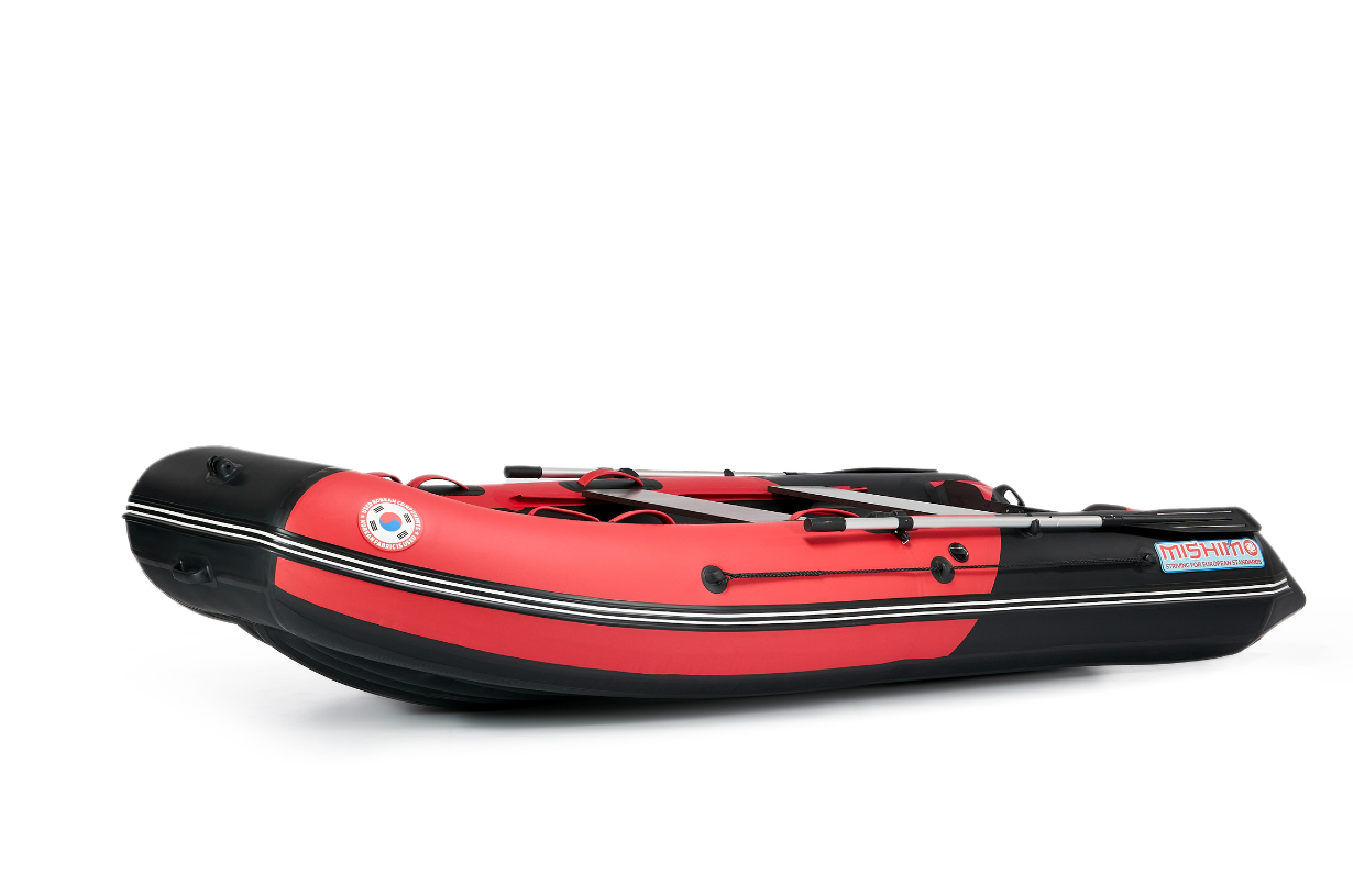 КОМПЛЕКТ ЛОДКА MISHIMO PRO 350 + ЛОДОЧНЫЙ МОТОР MARLIN MP 9.9 (15) AMHS PROLINE в Новочеркасске