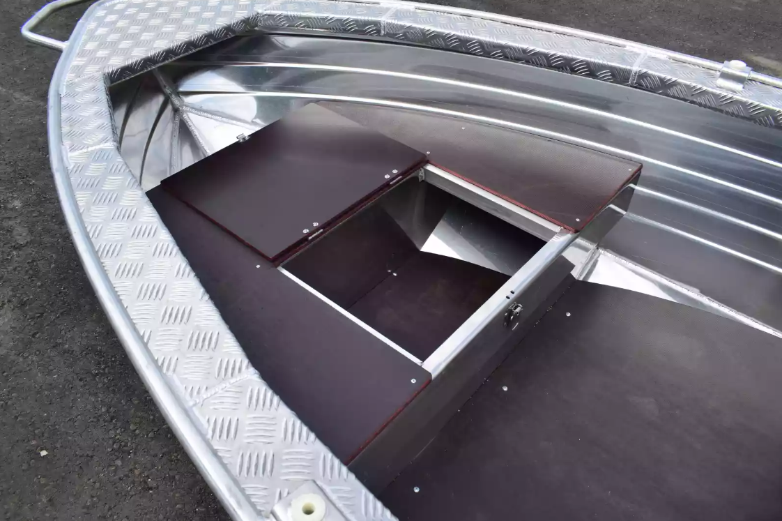 Алюминиевая лодка Wyatboat-390Р Увеличенный борт в Новочеркасске