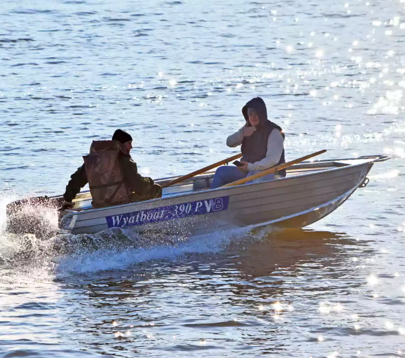 Алюминиевая лодка Wyatboat-390 P в Новочеркасске