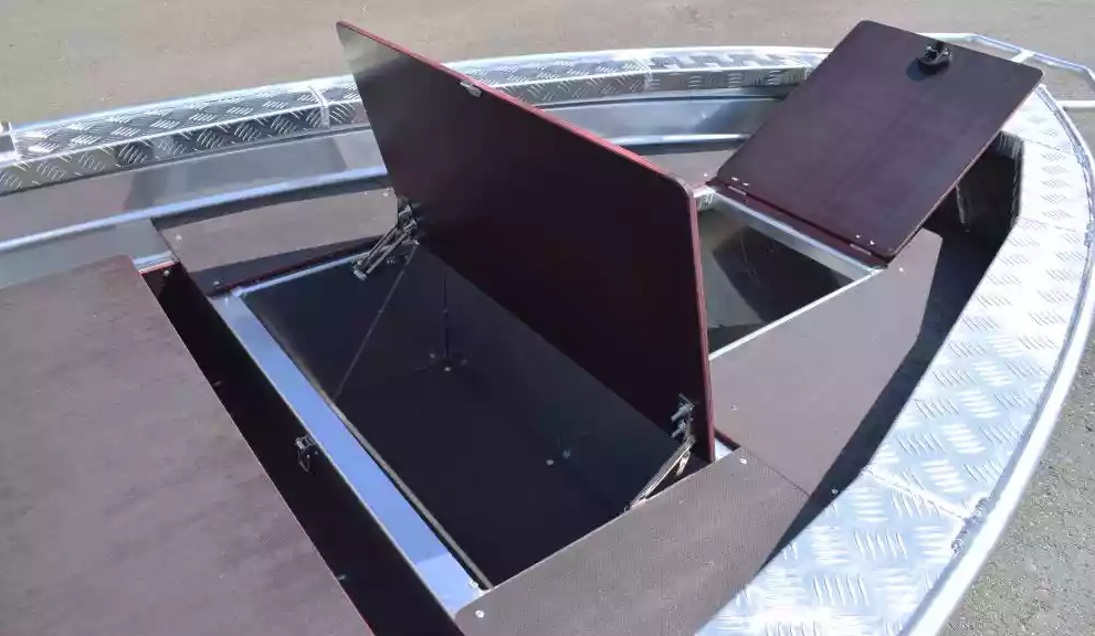 Алюминиевая лодка Wyatboat-390Р Fish в Новочеркасске