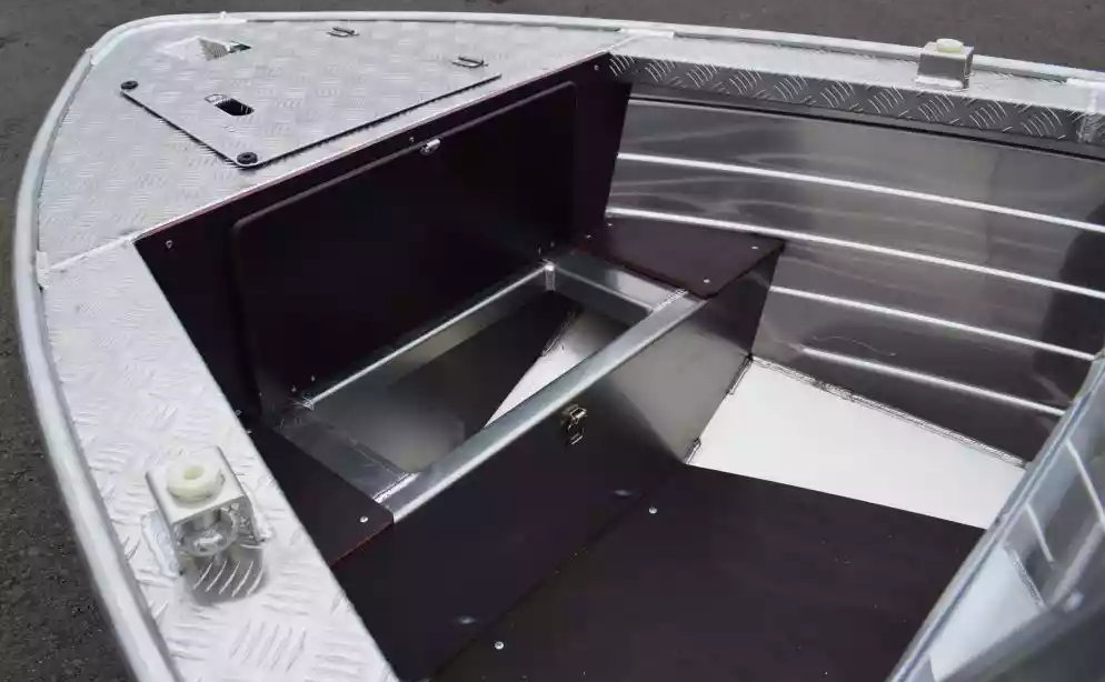 Алюминиевая лодка Wyatboat-390 DCM Увеличенный борт в Новочеркасске