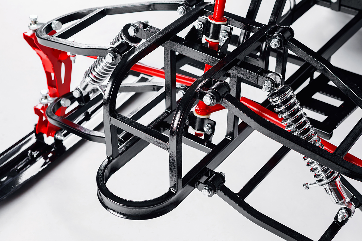 Лыжный модуль IKUDZO TERRAIN с подогревом ручек металлические лыжи в Новочеркасске