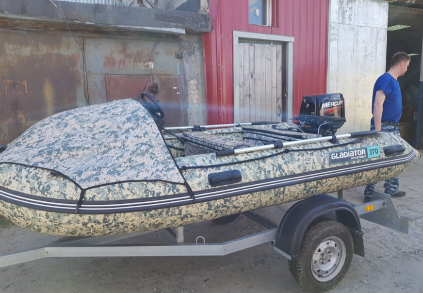 НАДУВНАЯ ЛОДКА GLADIATOR C370AL в Новочеркасске