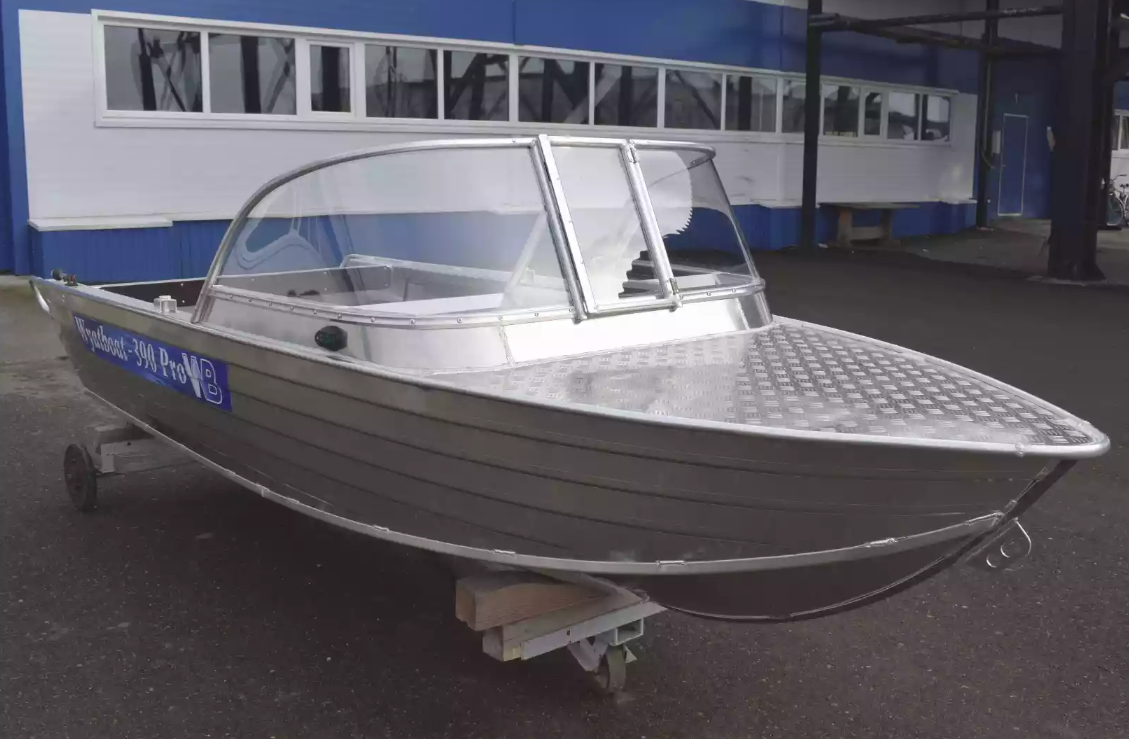 Алюминиевая лодка Wyatboat-390 Pro в Новочеркасске