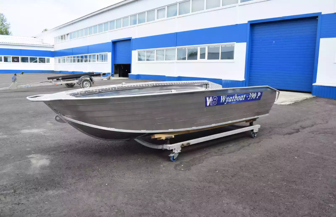 Алюминиевая лодка Wyatboat-390Р Увеличенный борт в Новочеркасске