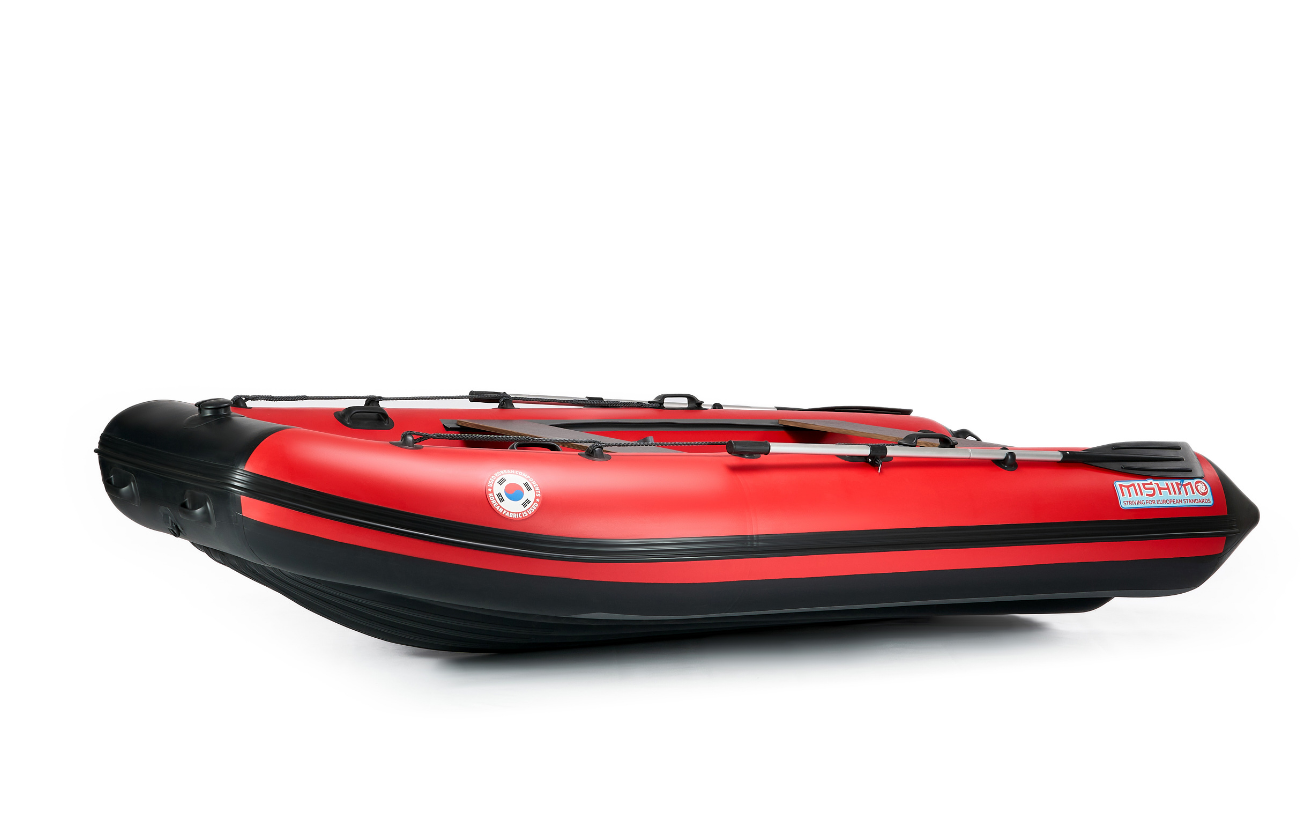 КОМПЛЕКТ ЛОДКА MISHIMO RAPID 380 PRO+ ЛОДОЧНЫЙ МОТОР MARLIN MP 9.9 (20) AMHS PROLINE FORCE в Новочеркасске