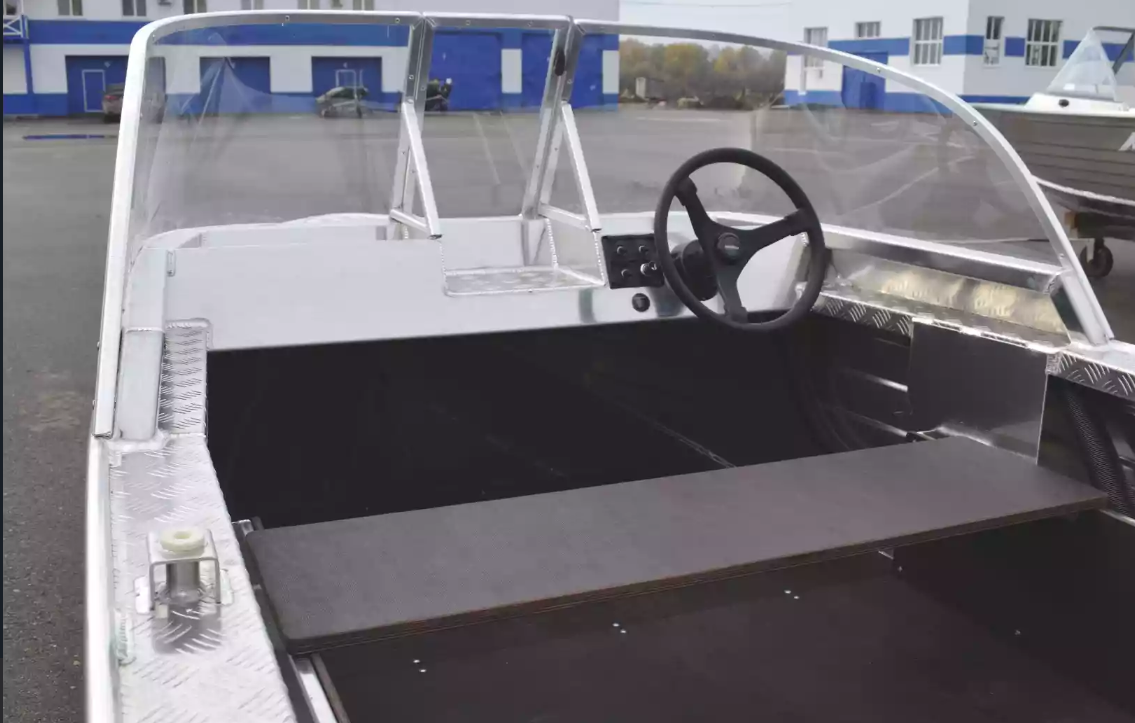 Алюминиевая лодка Wyatboat-390 Pro в Новочеркасске