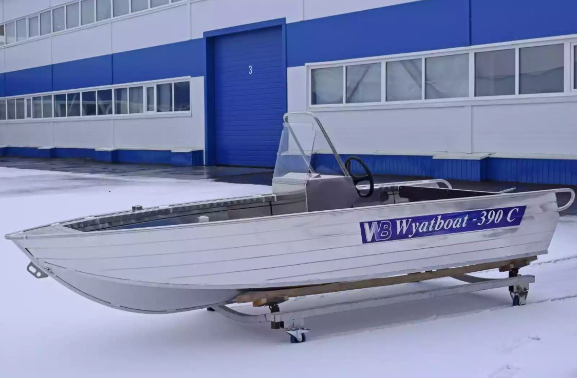 Алюминиевая лодка Wyatboat-390 C в Новочеркасске