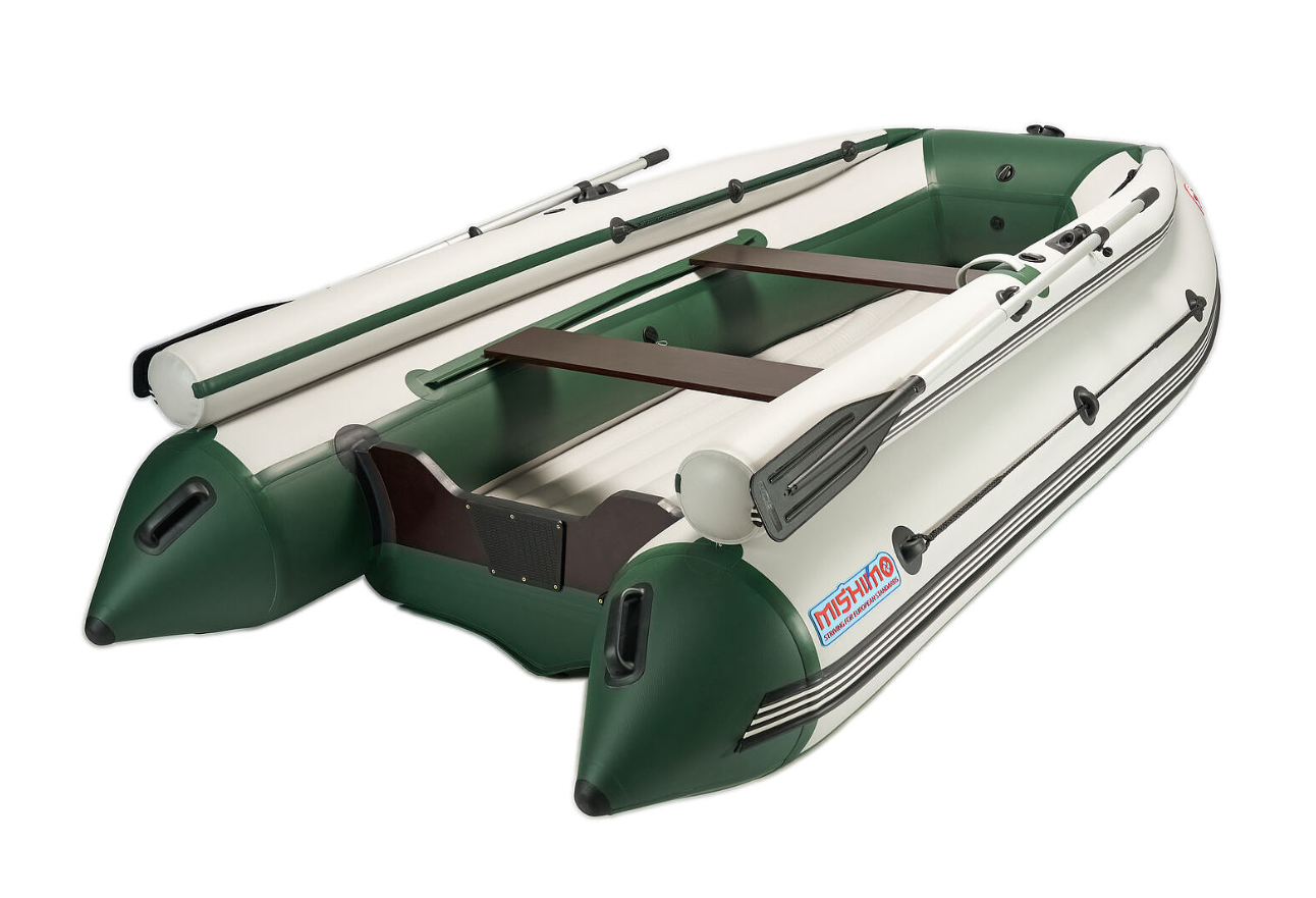 КОМПЛЕКТ ЛОДКА MISHIMO FAMILY LITE 370 + МОТОР MARLIN MP 9.9 AMHS PROLINE FORCE в Новочеркасске