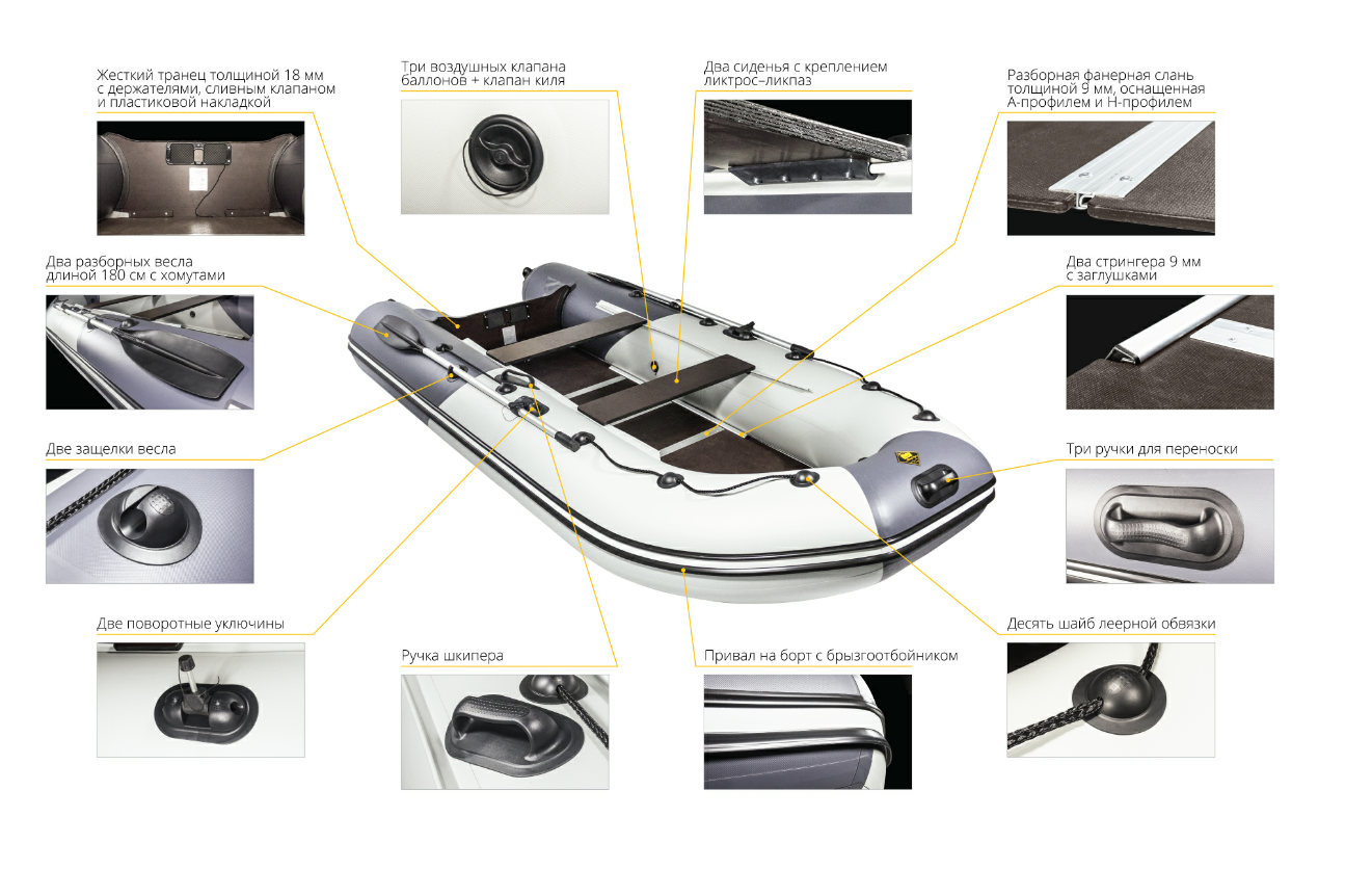 Лодка Ривьера Компакт 3600 СК в Новочеркасске