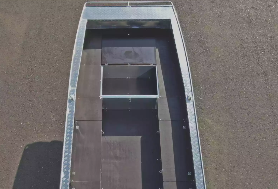 Алюминиевая лодка Wyatboat-490 Jonboat в Новочеркасске