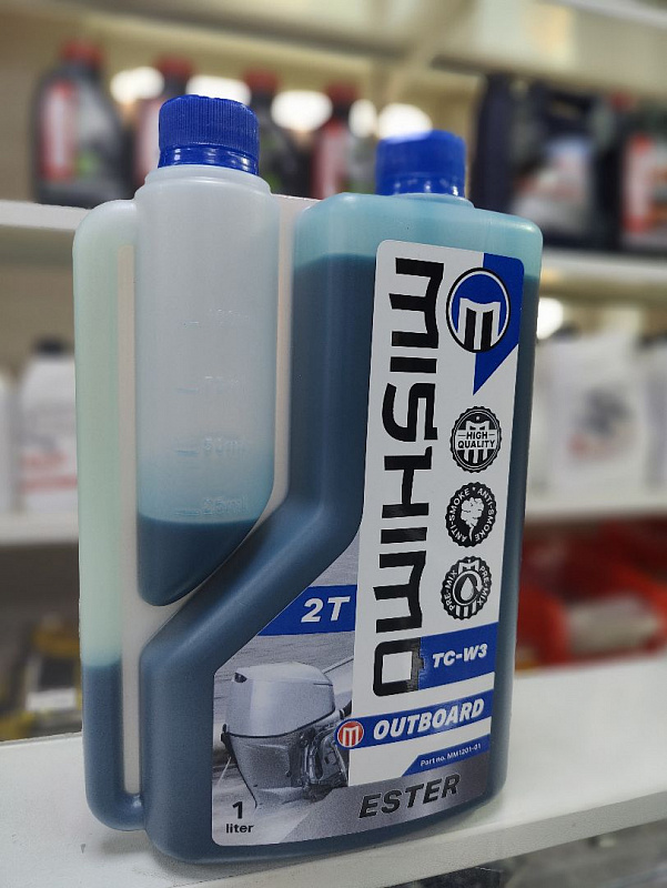 Масло MISHIMO 2T OUTBOARD (ESTER) полусинтетика 1 л в Новочеркасске