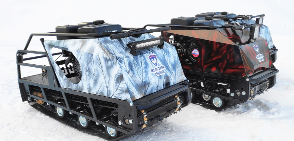 Мотобуксировщик Irondog (Железная собака) M500 9 Камуфляж Охотник в Новочеркасске