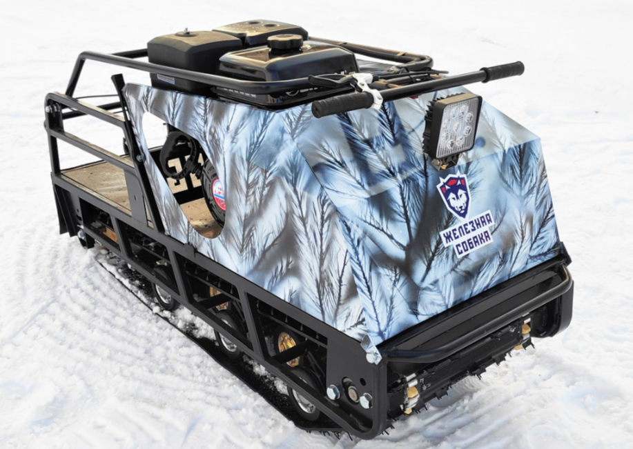 Мотобуксировщик Irondog (Железная собака) M500 9 Камуфляж Охотник в Новочеркасске