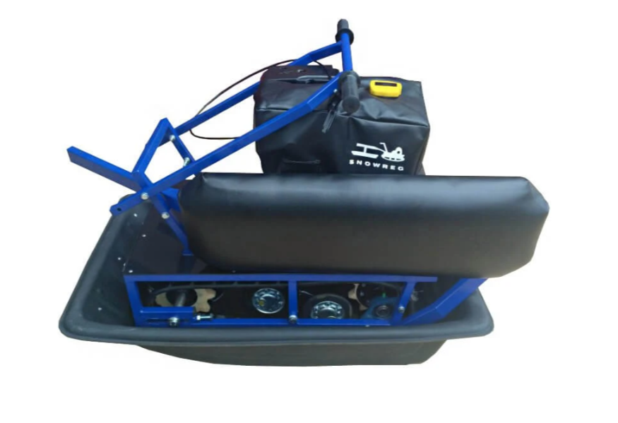 Мини-мотобуксировщик Альбатрос-М с фарой в Новочеркасске