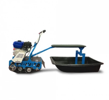 Мотобуксировщик НЕВА МС-1К с санями и сиденьем в Новочеркасске