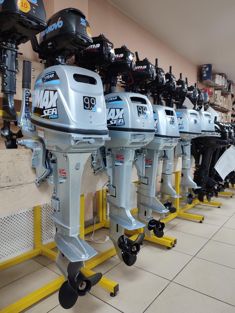 Лодочный мотор PROMAX SP6.2FHS (внешний бак 12 л) в Новочеркасске