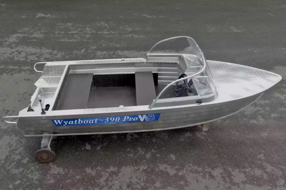 Алюминиевая лодка Wyatboat-390 Pro в Новочеркасске