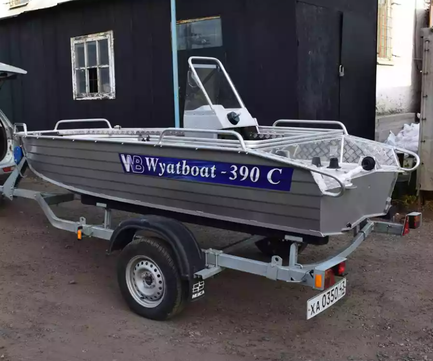 Алюминиевая лодка Wyatboat-390 C в Новочеркасске