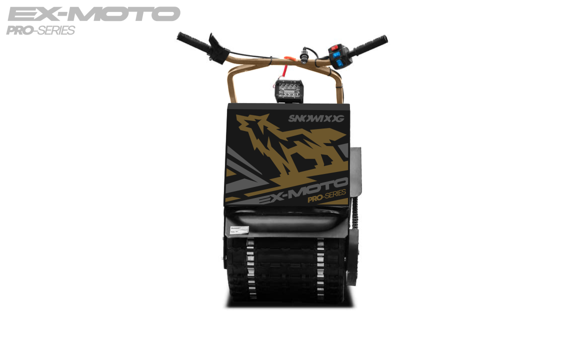 Мотобуксировщик EX-MOTO SNOWDOG S380 8л.с. в Новочеркасске