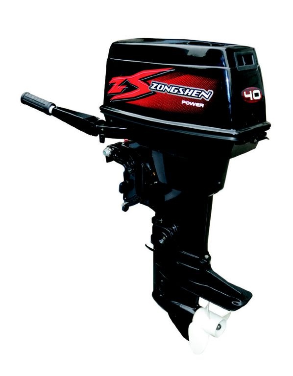 Лодочный мотор Zongshen T40 (+руль+пульт) в Новочеркасске