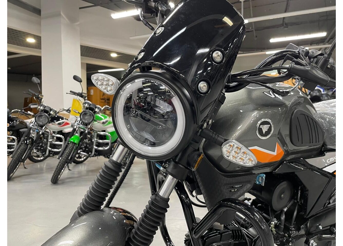 Мопед VMC NOVA 49сс (125сс) Led Full, дисковый тормоз, RKB RATO с баланс. валом, сигнализация в Новочеркасске