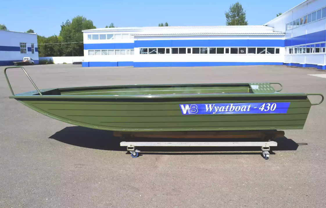 Алюминиевая лодка  Wyatboat-430 Master Fish в Новочеркасске