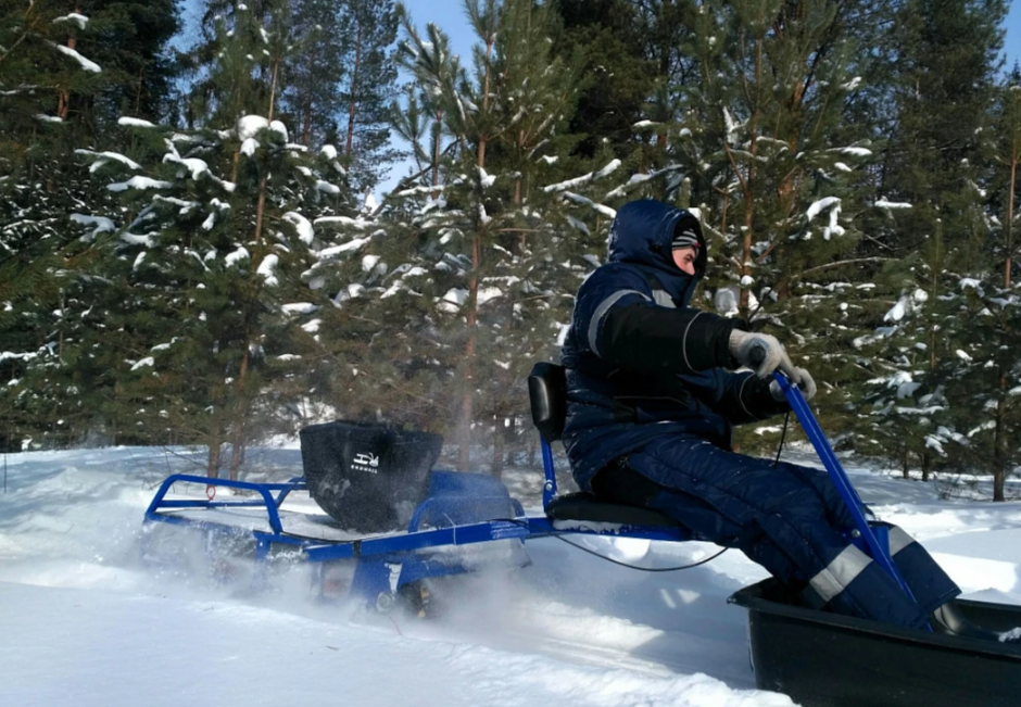 Мотобуксировщик толкач Альбатрос-XL8 с модулем. Без фары, склизы в Новочеркасске