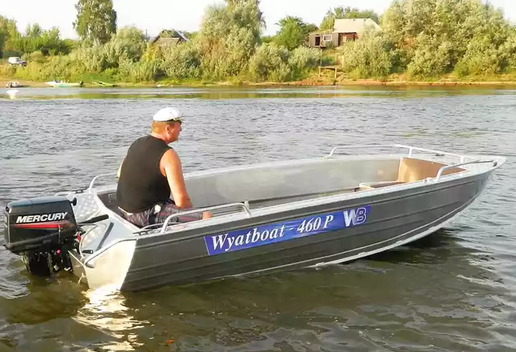 Алюминиевая лодка Wyatboat-460 P в Новочеркасске