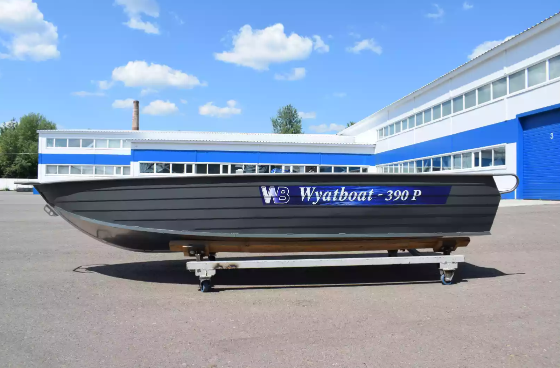 Алюминиевая лодка Wyatboat-390Р Fish в Новочеркасске