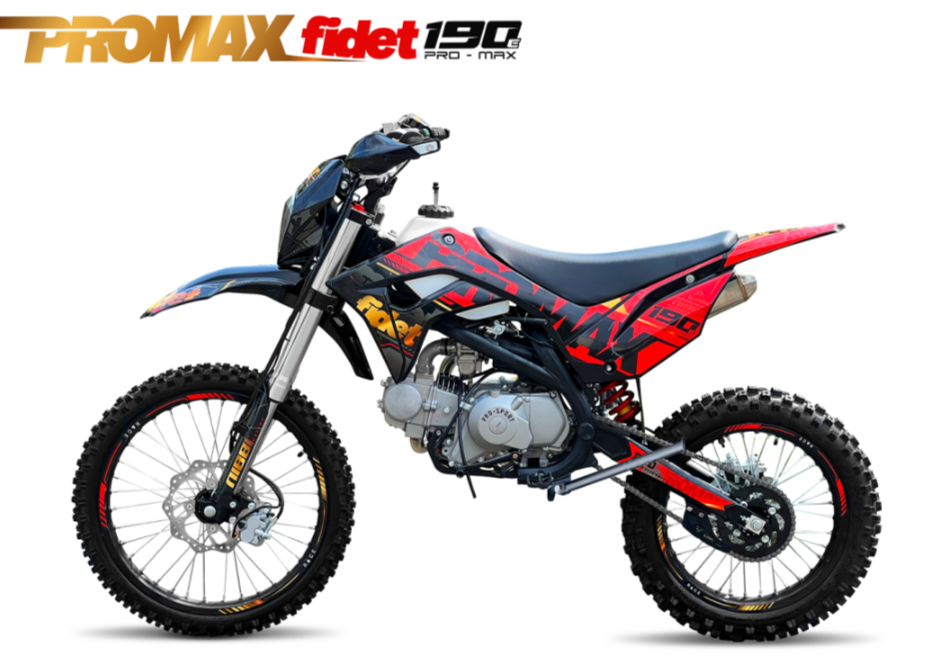 Мотоцикл (питбайк) PROMAX FIDET (ФАЙДЕТ) 190E MAX PRO LUX 19/16 в Новочеркасске