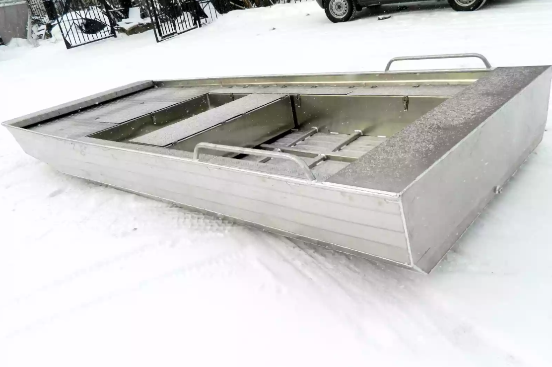Алюминиевая лодка Wyatboat-390 Jonboat в Новочеркасске