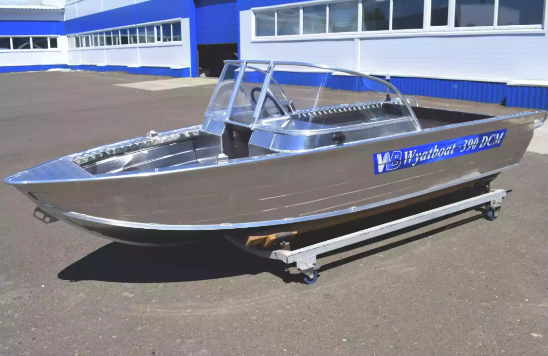 Алюминиевая лодка Wyatboat-390 DCM в Новочеркасске