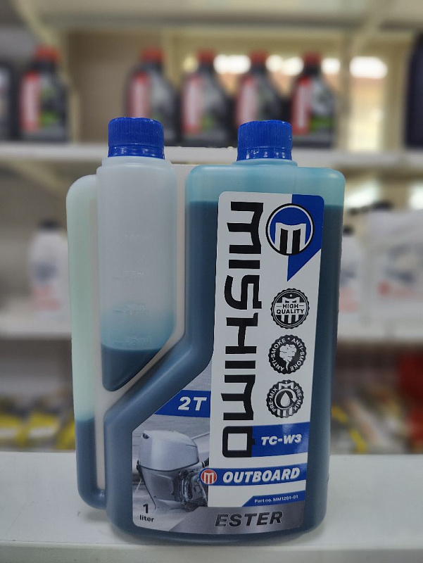 Масло MISHIMO 2T OUTBOARD (ESTER) полусинтетика 1 л в Новочеркасске