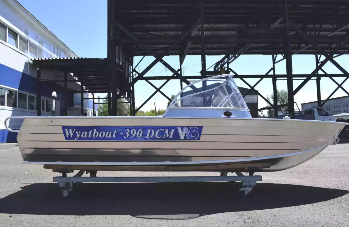 Алюминиевая лодка Wyatboat-390 DCM в Новочеркасске