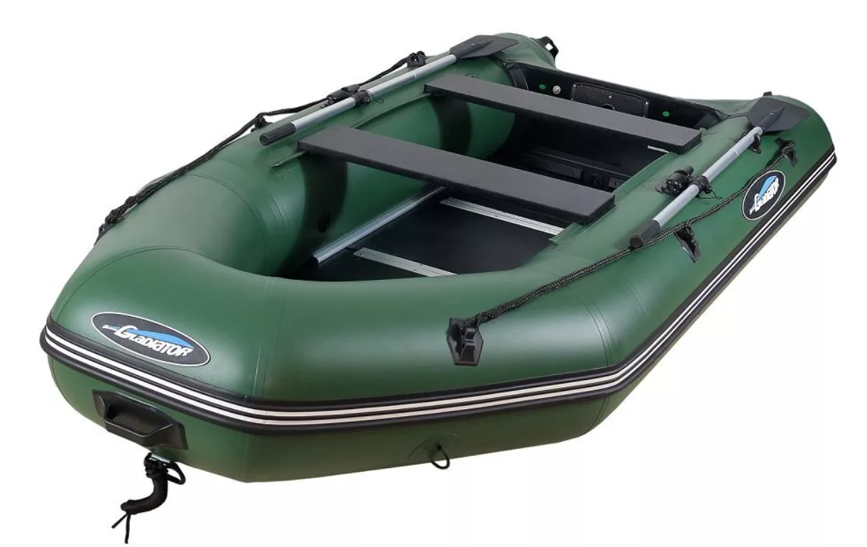 МОТОРНО-ГРЕБНАЯ ЛОДКА ПВХ GLADIATOR A 280 ТК С ФАНЕРНЫМ ДНОМ в Новочеркасске