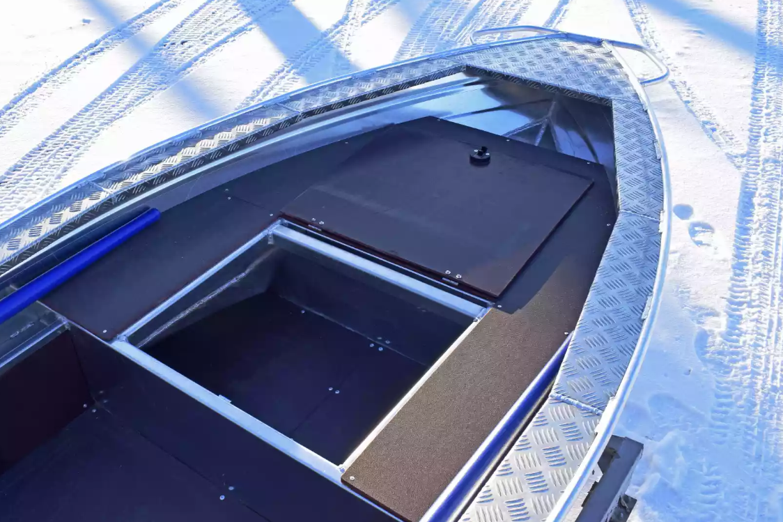 Алюминиевая лодка Wyatboat-370 Р FISH в Новочеркасске