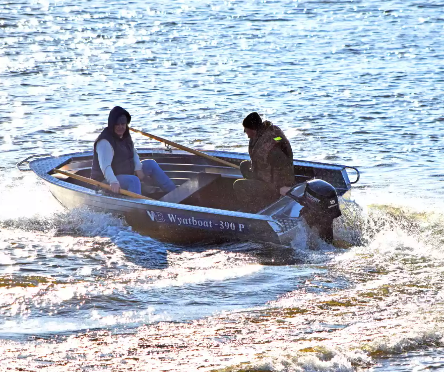 Алюминиевая лодка Wyatboat-390 P в Новочеркасске