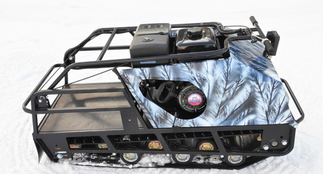 Мотобуксировщик Irondog (Железная собака) M500 9 Камуфляж Охотник в Новочеркасске