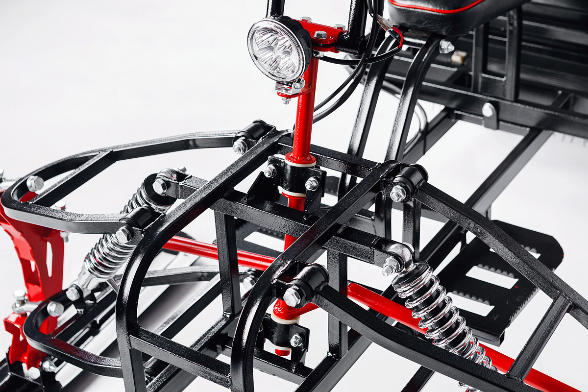 Лыжный модуль IKUDZO TERRAIN с подогревом ручек металлические лыжи в Новочеркасске