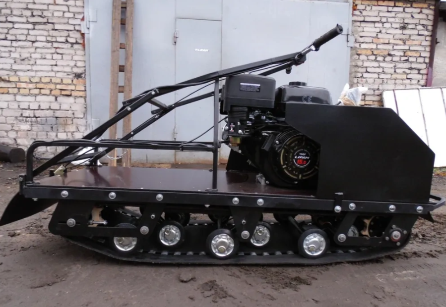 Мотобуксировщик AhtaR Зима 9 л/с с вариатором в Новочеркасске