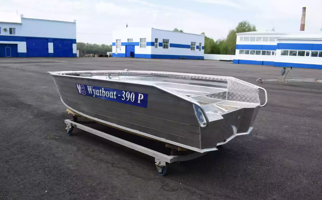 Алюминиевая лодка Wyatboat-390Р Увеличенный борт в Новочеркасске