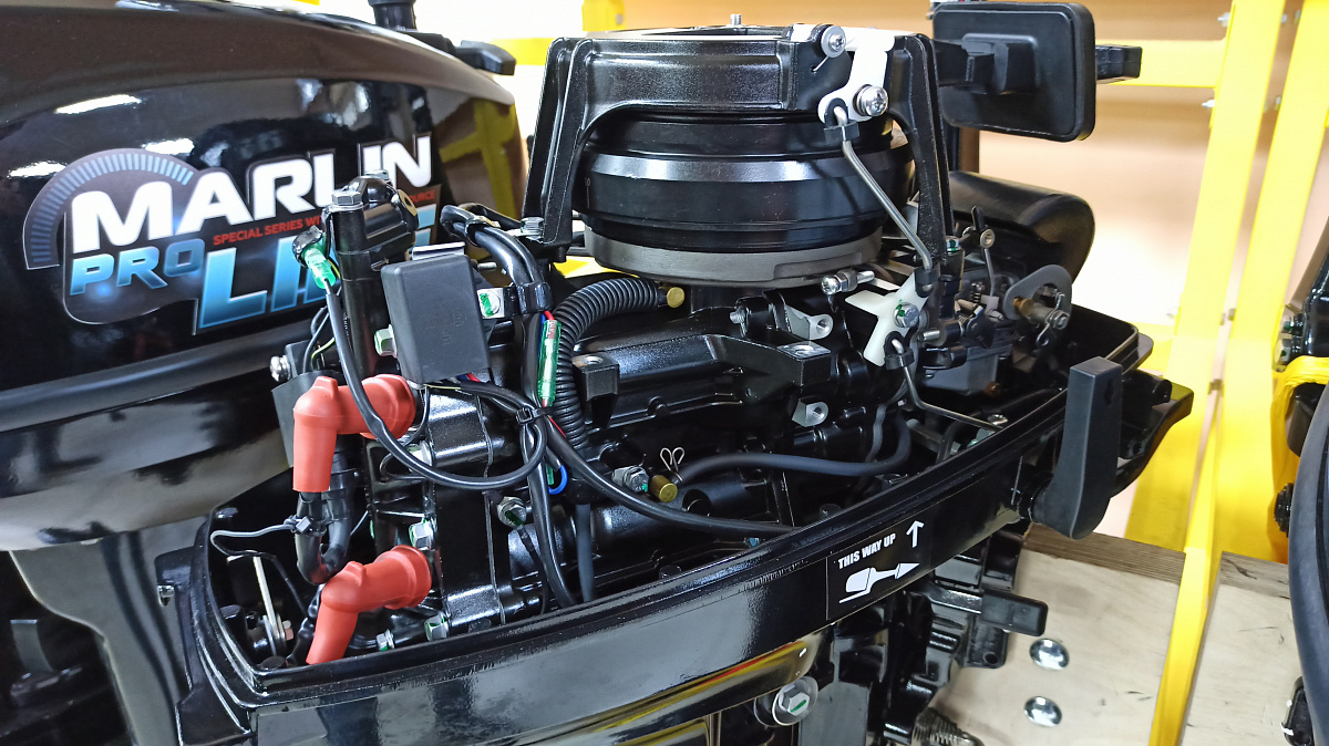 КОМПЛЕКТ Лодка MISHIMO PRO 350 + ЛОДОЧНЫЙ МОТОР MARLIN MP 9.9 (20) AMHS PRO в Новочеркасске