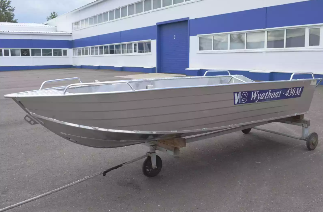 Алюминиевая лодка  Wyatboat-430М в Новочеркасске