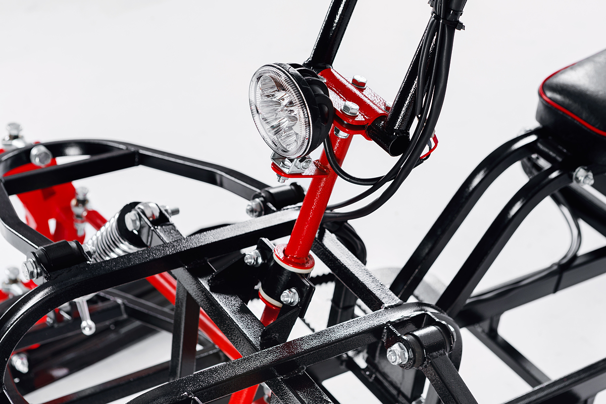 Лыжный модуль IKUDZO TERRAIN с подогревом ручек металлические лыжи в Новочеркасске