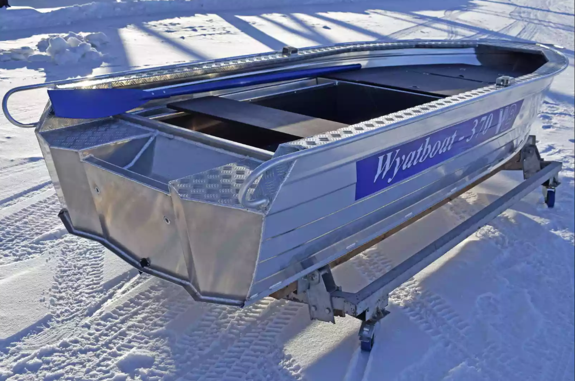Алюминиевая лодка Wyatboat-370 Р FISH в Новочеркасске