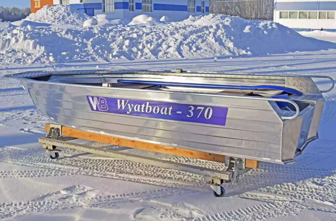 Алюминиевая лодка Wyatboat-370 Р FISH в Новочеркасске