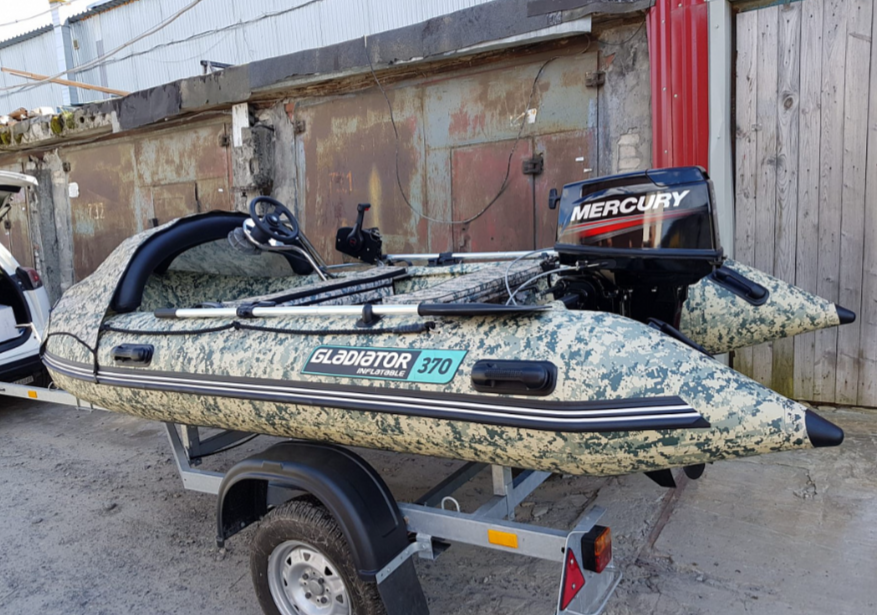 НАДУВНАЯ ЛОДКА GLADIATOR C370AL в Новочеркасске