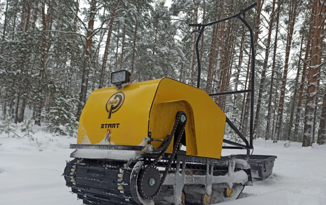 Мотобуксировщик РЫБАК СТАРТ Lifan 15 л.с. (металлический капот) в Новочеркасске